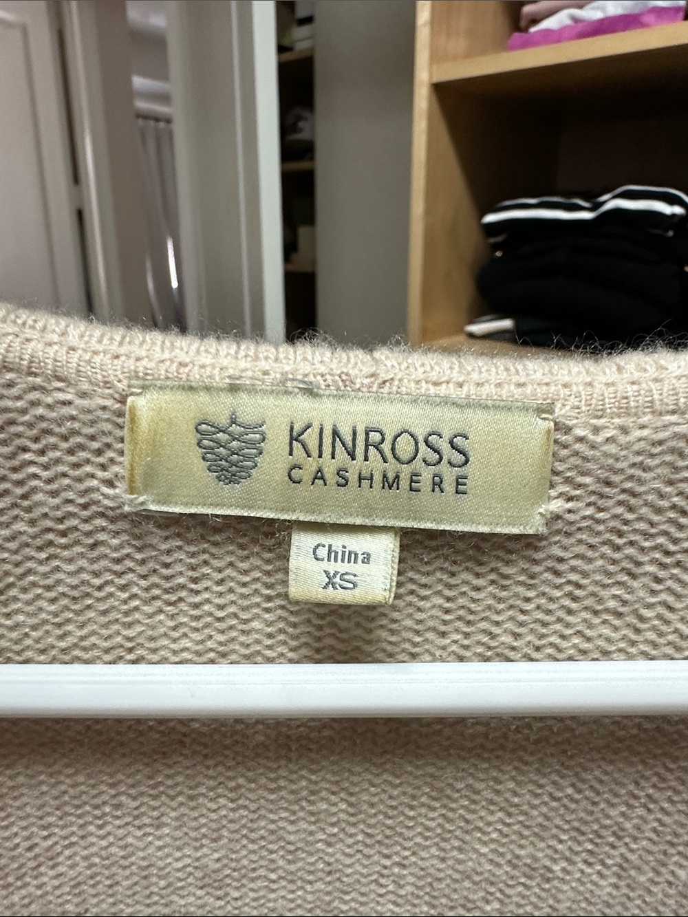 Kinross Beige Ruffled Open-Front Cardigan - Picture 4 of 4